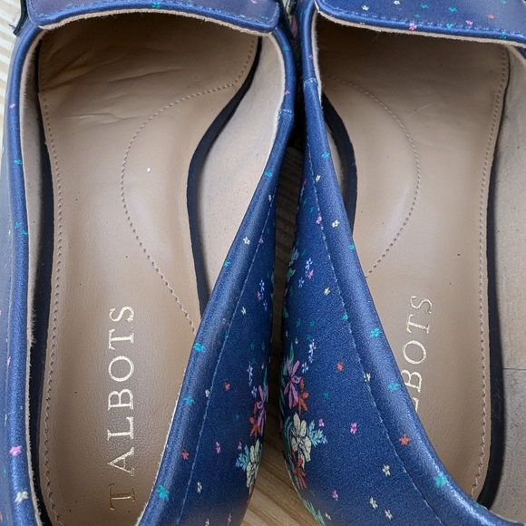Talbot's Ryan Blissful Floral Loafers 6 1/2 - Picture 4 of 6